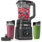 1800-Watt, 72 oz, 2 x 24-oz cups -Powerful Compact Design Blender W/Smart Technology