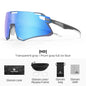 LIGHTWEIGHT FRAMELESS HIGH-DEFINITION LENSES CYCLING GLASSES