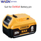 1/2-PACK - 20V MAX 8.0Ah LITHIUM ION REPLACEMENT BATTERIES