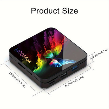ANDROID 14.0 SMART TV BOX WIRELESS GOOGLE VOICE ASSISTANT