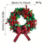 15.75in -  ARTIFICIAL RUSTIC STYLE CHRISTMAS FRONT DOOR WREATHS