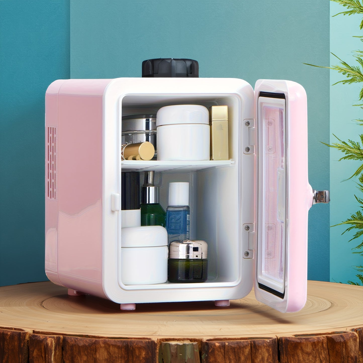 4-LITRE - DUAL PURPOSE MINI REFRIGERATOR DRINK COOLER/COSMETICS