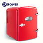4L - PORTABLE MINI REFRIGERATOR, WARM/COOLER, SIX CAN CAPACITY