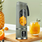 3pcs - PORTABLE MULTIFUNCTION  JUICER W/DIGITAL DISPLAY & USB CHARGING