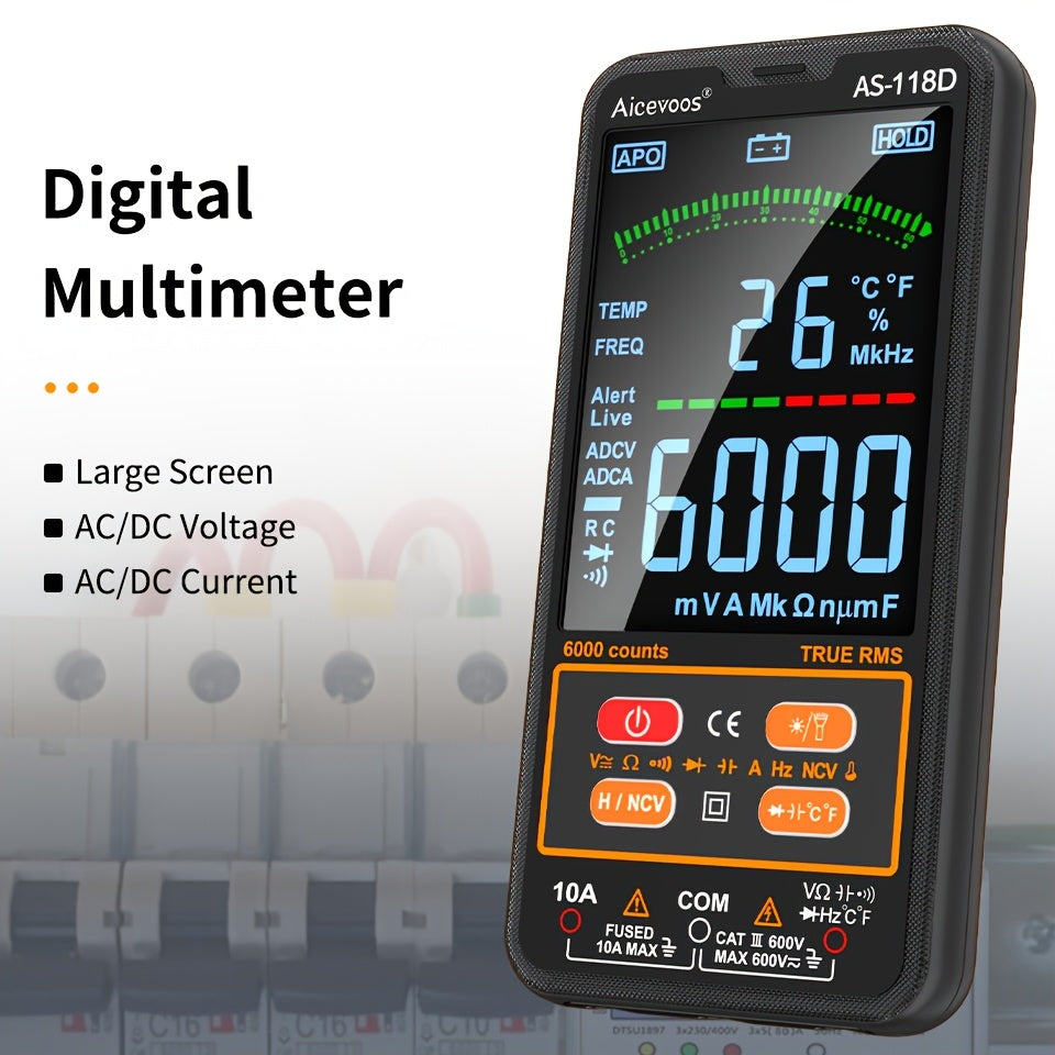 AUTO-RANGING SMART DIGITAL MULTIMETER ELECTRICAL TESTER