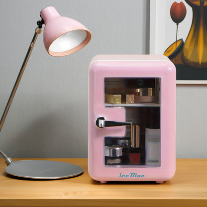 4-LITRE - DUAL PURPOSE MINI REFRIGERATOR DRINK COOLER/COSMETICS