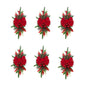 2pcs/3pcs/4pcs/5pcs, 23.62in -  CHRISTMAS STAIR FRONT DOOR WREATHS DECORATIONS