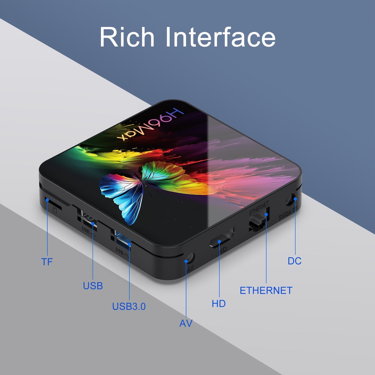 ANDROID 14.0 SMART TV BOX WIRELESS GOOGLE VOICE ASSISTANT