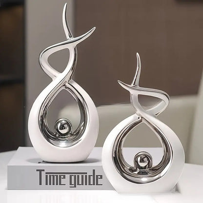 2pcs - ADVANCED LIGHT LUXURY RESIN HOME DECORATION
