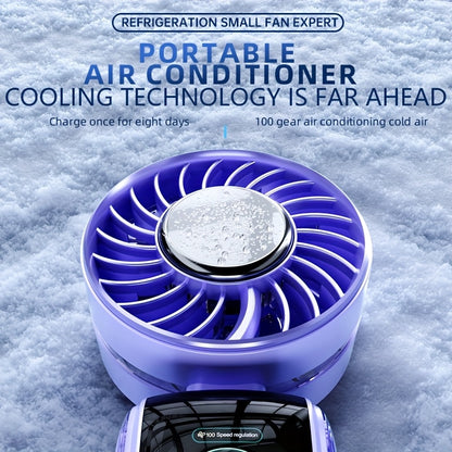 100-SPEED - PORTABLE ULTRA QUIET REFRIGERATION HANDHELD FAN