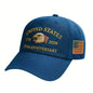 EMBROIDERED AMERICA'S 250th FOUNDING ANNIVERSARY BASEBALL CAPS