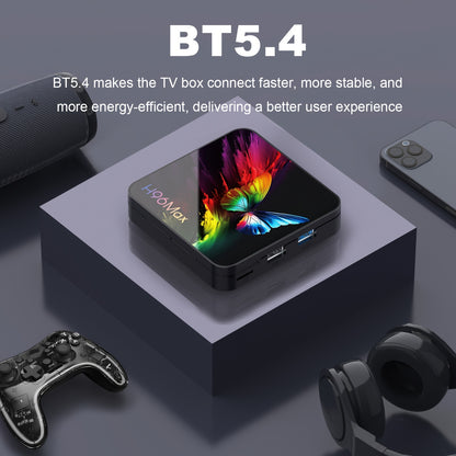 ANDROID 14.0 SMART TV BOX WIRELESS GOOGLE VOICE ASSISTANT