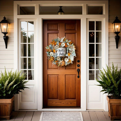18" - CLASSIC AUTUMN/FALL/THANKSGIVING FRONT DOOR WEATHS
