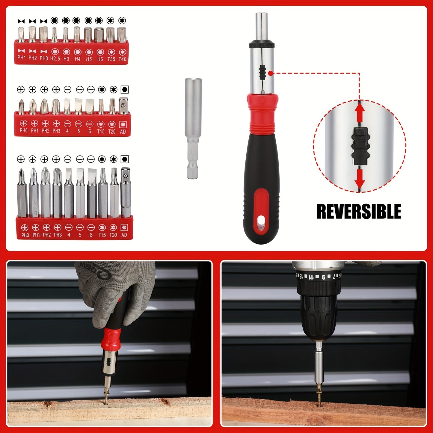 205-Pieces - HOUSEHOLD HAND TOOL MIXED COMBO KIT