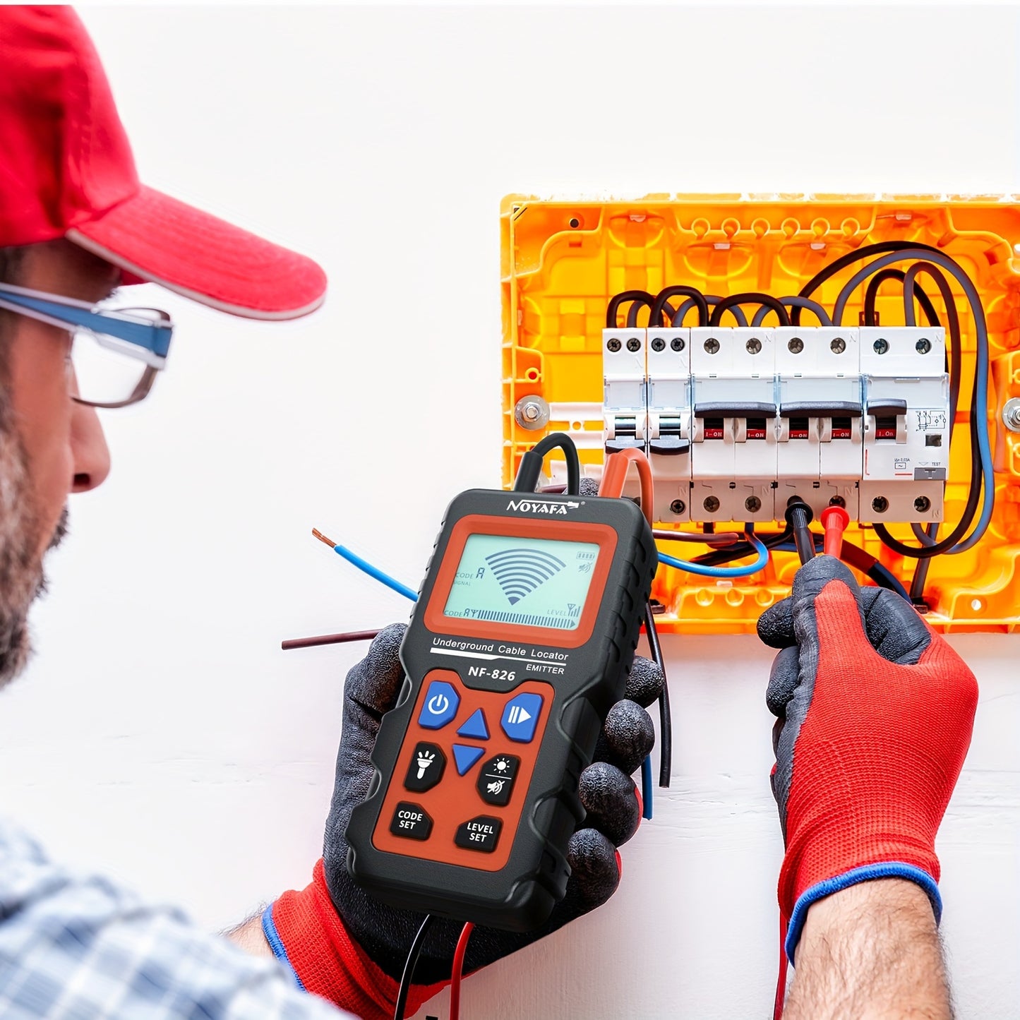 UNDERGROUND CABLE/WIRE/PIPE LOCATOR CIRCUIT TRACER